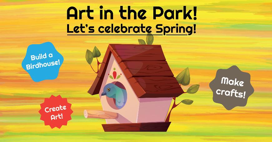 Art in the Park Flyer 4/8/2023 11 a.m. Clark Park